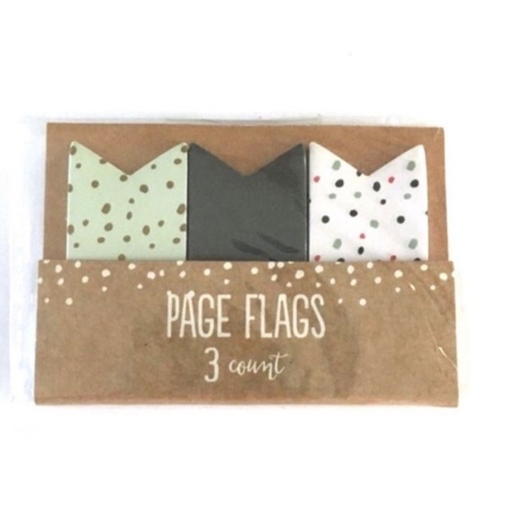 Christmas Dots Stationery Planner Accessories Page Flag Journal Pencils Mint - Picture 4 of 4